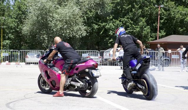 Motosiklet tutkunları 'Akçadağ Motofest"te bir araya geldi
