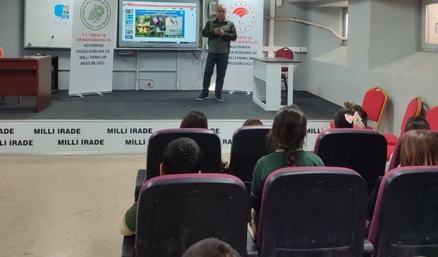 Öğrencilere biyoçeşitlilik ve doğa bilinci eğitimi verildi