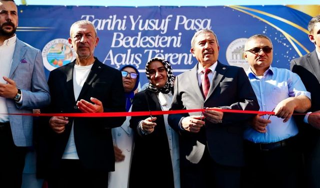 Tarihi Yusuf Paşa Bedesteni yeniden kapılarını açtı
