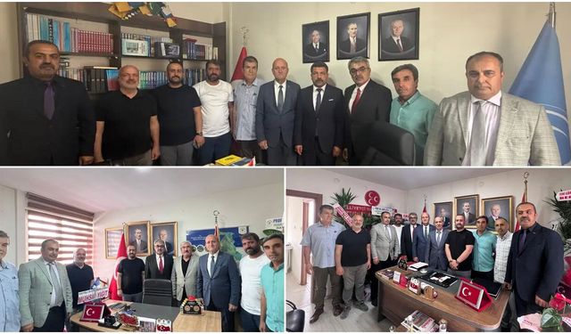 TÜRKAV Malatya’dan Teşkilatlara Hayırlı Olsun Ziyaretleri