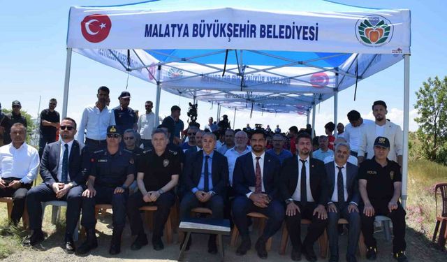 Türkiye Güreş Federasyonu Hatıra Ormanı Malatya'da törenle açıldı