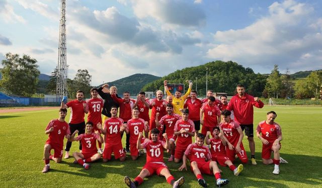 U23 İşitme Engelliler Milli Takımı Finalde!