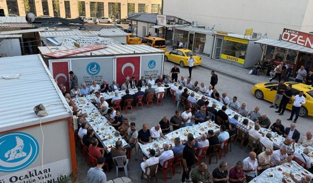 Ülkü Ocakları Malatya'da Birlik ve Kardeşlik Sofrasında Buluştu
