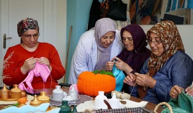 Yeşilyurt Mesleki Eğitim ve Yaşam Merkezi'nde üretim ve öğrenme bir arada