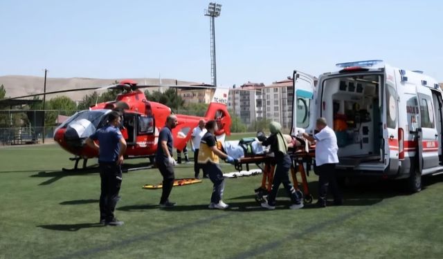 Aynı Gün İkinci Hava Ambulansı Havalandı