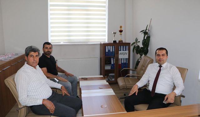 Keban Kaymakamı Onur'dan kurum ve kuruluşlara ziyaret