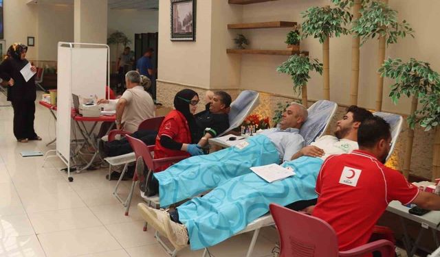 Elazığ Belediyesi kan bağışı etkinliğine destek verdi