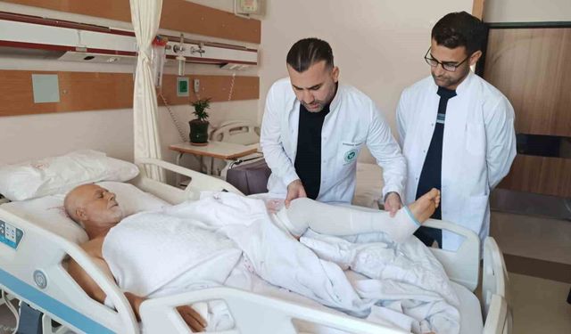 Kayısı ağacından düşerek ağır yaralandı