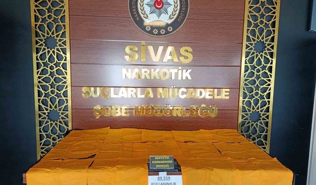 Sivas’ta Narkotik Operasyonu: 2 Şüpheli Tutuklandı