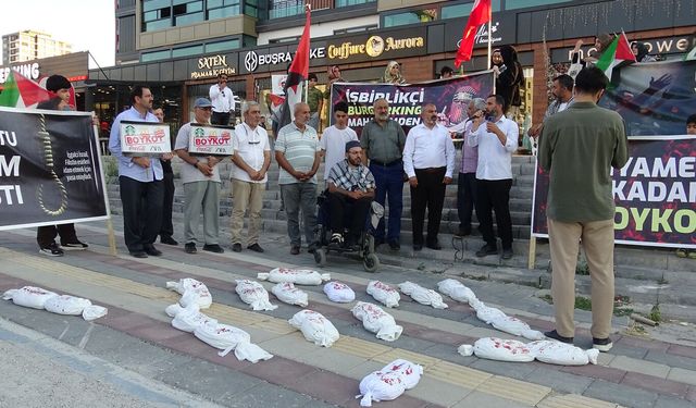 Burger King önündeki protesto 14'üncü haftasında