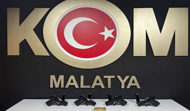 KOM'dan ruhsatsız silah operasyonu: 7 gözaltı