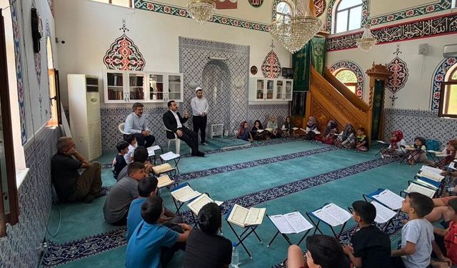 Kaymakam Batı: Kur’an Kurslarına Ziyaret