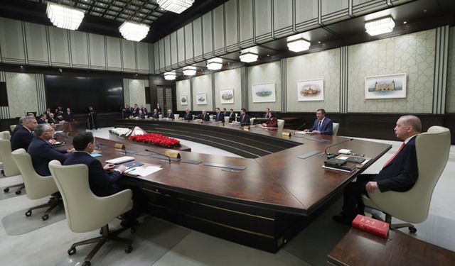 Kabine bugün Beştepe'de toplanıyor