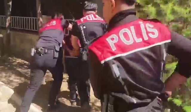 Pompalı tüfekle havaya ateş açan şahıs gözaltına alındı