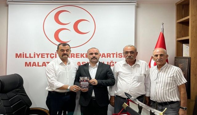 MHP Hekimhan Teşkilatından İl Başkanlığına Ziyaret