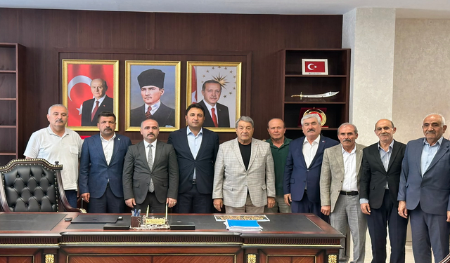 MHP Milletvekili Fendoğlu’ndan Kuluncak ve Hekimhan Ziyareti