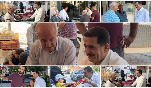 Başkan Taşkın Hidayet Mahallesi’nde Vatandaşları Dinledi
