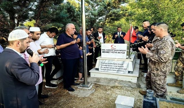 Şehit Başkomiser Mehmet Fethi Akyüz’ü Andı