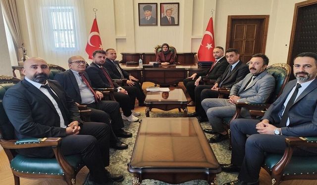 Kurumlardan Kaymakam Bayguş’a Hayırlı Olsun Ziyareti