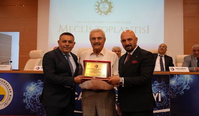 MTSO' ndan 25 Yıllık Üyelere Vefa Plaket