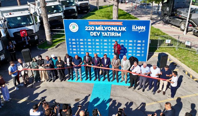 Araç filosunu yeni iş makinalarıyla güçlendirdi