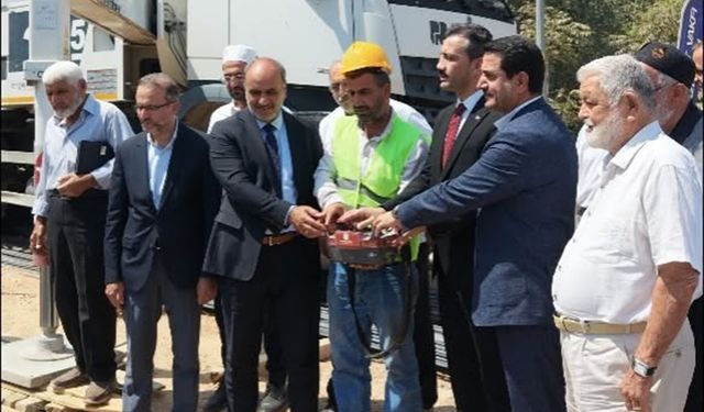 Battalgazi’de Mehmet Çoloğlu Camii’nin Temeli Atıldı