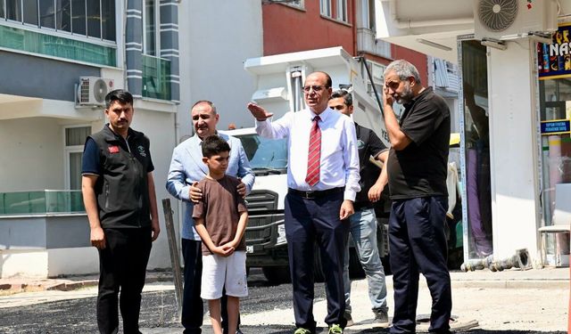 Çukurdere’de Asfalt Çalışmaları Hız Kesmeden Sürüyor