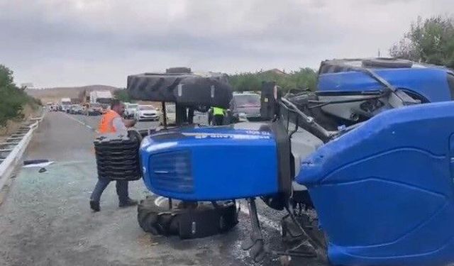Malatya’da Traktör Devrildi: Sürücü Ağır Yaralandı