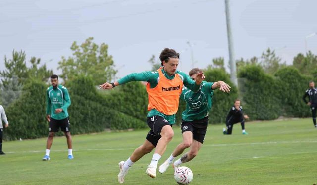 Konyaspor, Erzurumspor FK maçı hazırlıklarına başladı