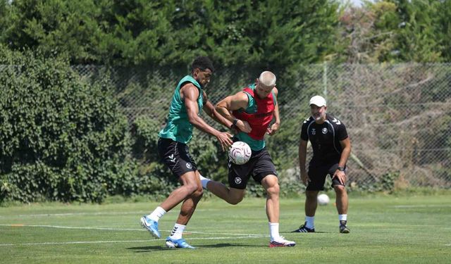 Konyaspor, Kocaelispor maçı hazırlıklarını sürdürüyor