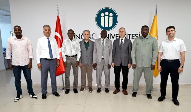 Sudan'dan İnönü Üniversitesi'ne akademik iş birliği ziyareti