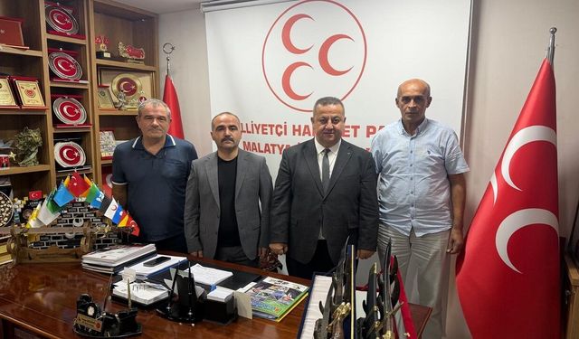 BİMYAD’dan MHP Malatya İl Başkanlığı’na Ziyaret