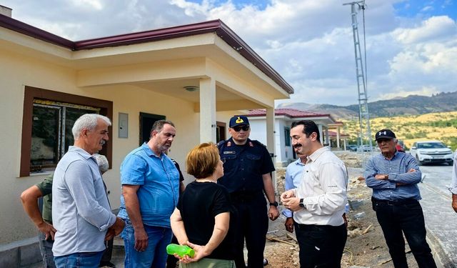 Kaymakam Günlü, Kırsal Konutlarda İncelemelerde Bulundu