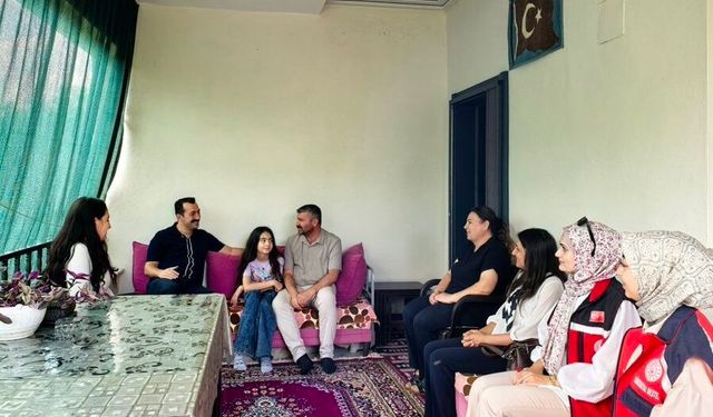 Kaymakam Günlü’den Gazi Mustafa Arıbalı’ya Anlamlı Ziyaret