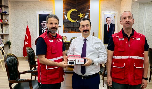 Kızılay’dan Hekimhan Kaymakamı Günlü’ye Ziyaret
