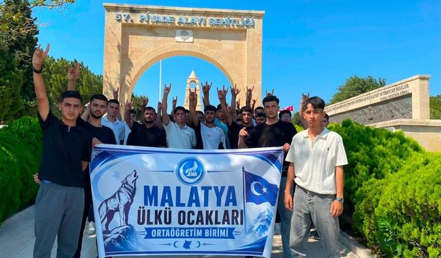 Malatyalı Gençler Çanakkale Ruhunu Yerinde Yaşadı