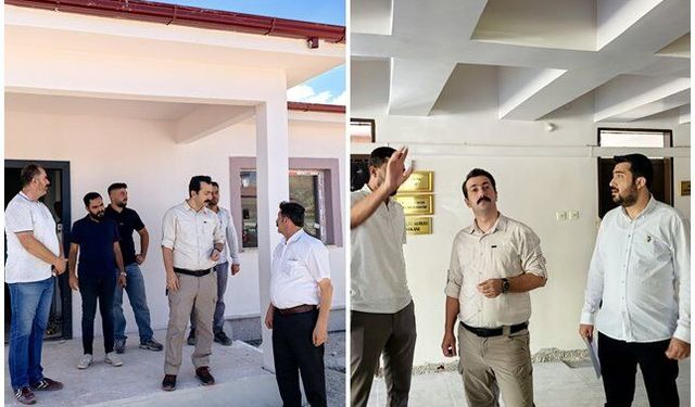 Adliye ve Kırsal Konut Çalışmaları Yerinde İncelendi