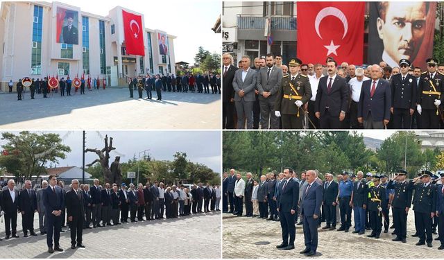 Hekimhan, Darende, Kale ve Arguvan’da Törenler Düzenlendi