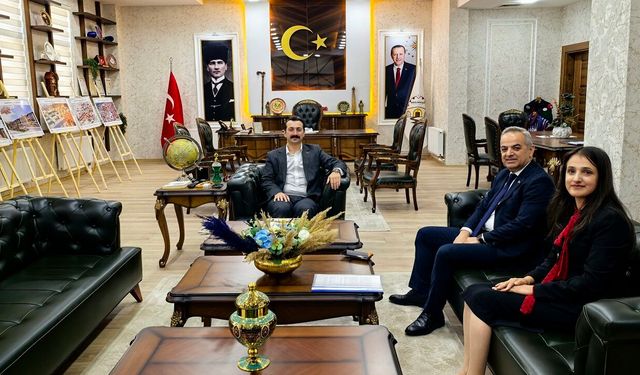 İl Müdürü Ergün’den Kaymakam Günlü’ye Ziyaret