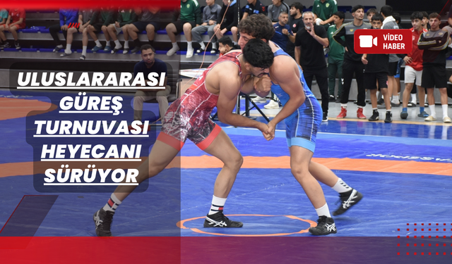 Malatya’da Uluslararası Güreş Turnuvası Heyecanı Sürüyor