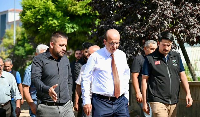 Başkan Geçit Geli Mezrası’nda İncelemelerde Bulundu