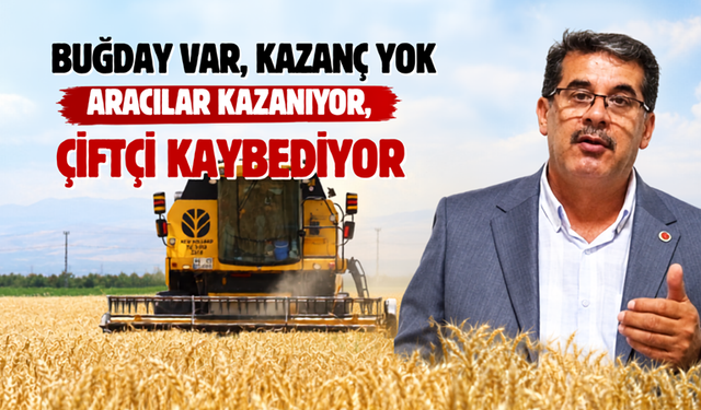 Çiftçi Dertli: 'Üreten Kazanmıyor'