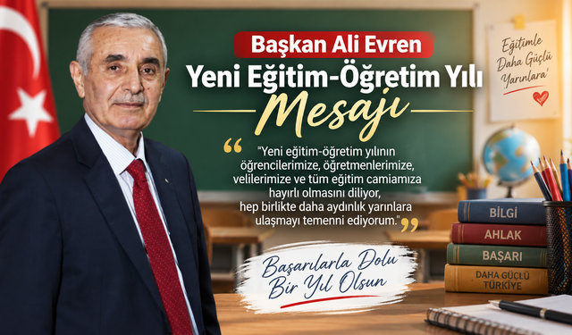 Evren'den Yeni Eğitim-Öğretim Yılı Mesajı