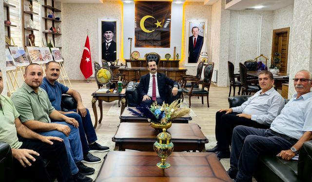 Yeni Parti’den Hekimhan Kaymakamı Günlü’ye Ziyaret
