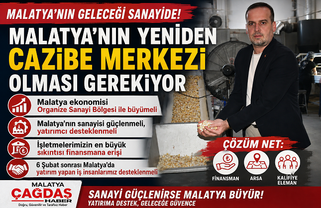 Karademir’den Net Uyarı: “Sanayi Çökerse Malatya Kaybeder!”