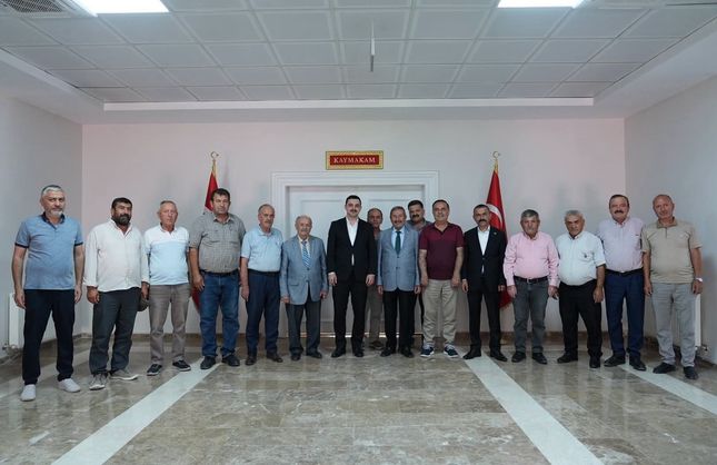 Darende’de Meclis Toplantısı Sonrası Anlamlı Ziyaret