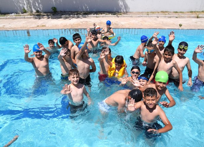 Çocuklara Yaz Etkinliği: Havuzda Doyasıya Eğlence