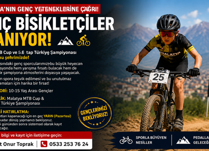 MTB Cup Heyecanı: Genç Sporculara Kayıt Çağrısı