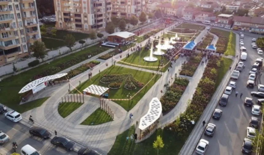 Battalgazi'de gül bahçesi Açılışından Kareler