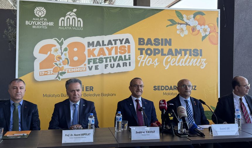 28. Kayısı Festivali ve Fuarı, 17-21 Temmuz'da gerçekleştirilecek